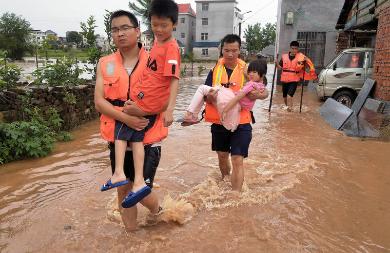 暴雨致吉安27万余人受灾 江西启动省级救灾三级