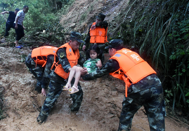 暴雨致吉安27万余人受灾 江西启动省级救灾三级